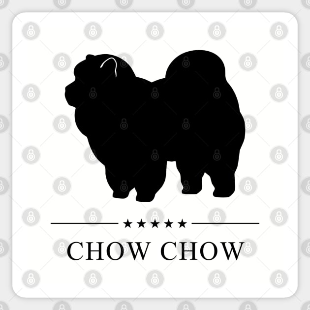 Chow Chow Black Silhouette Sticker by millersye